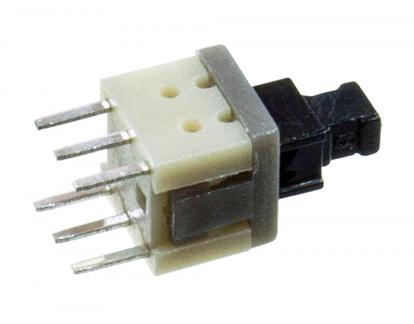 L-KLS7-P5.8X5.8 0 (NON LOCK), миниатюрная кнопка без фиксации 5.8мм 30В 0.1А (PS580N)
