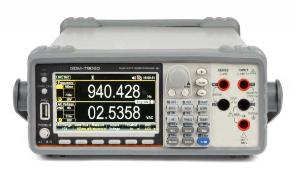 Вольтметр универсальный цифровой gdm-79060