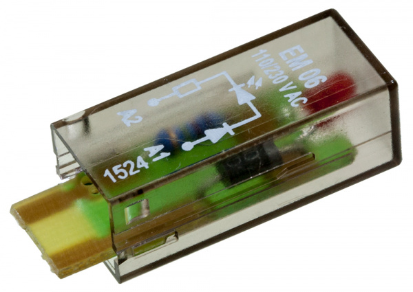 7-1415036-1, PTML07301, red LED 110..230 VAC