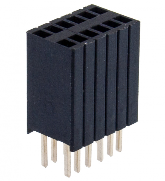 L-KLS1-208D-8.5-12-S, гнездо на плату 2х6