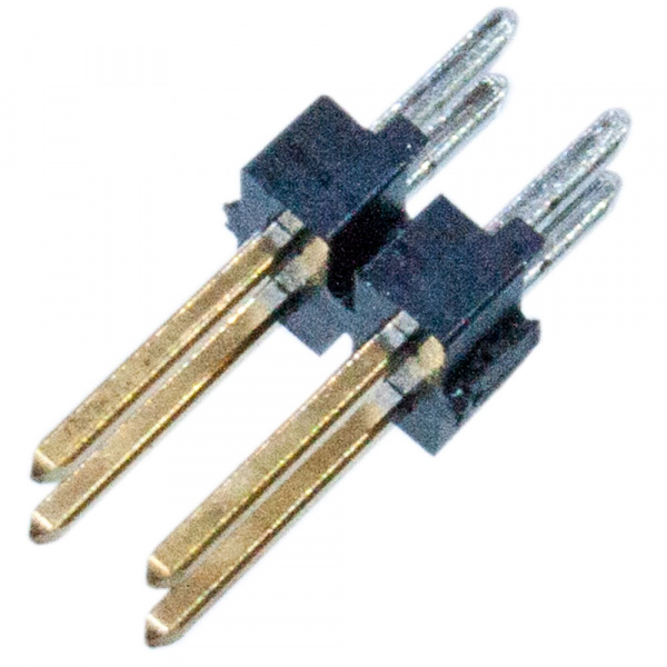 5-146257-2, 4P HEADER GOLD 30u double row