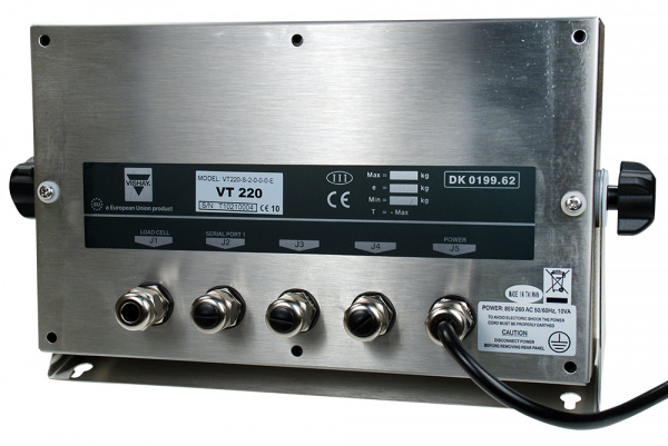 VT220-S-2000-E, LСD дисплей , нержавеющий  корпус RS232