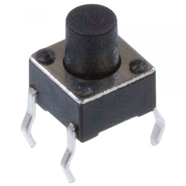 KAN0611-0701D GP, кнопка тактовая 6х6 h=7мм (0670HIM-130G-G)