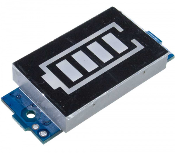 4S tester, тестер заряда Li-po Li-ion батарей