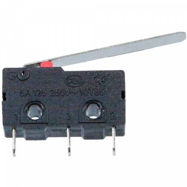 KW4-Z3F150, микропереключатель лапка 25мм, пайка на провод (=SM5-03P-2)