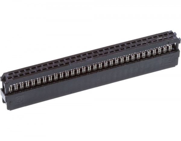 1-1658622-1, IDC розетка на кабель 2х30 конт. шаг 2.54мм Amp-Latch