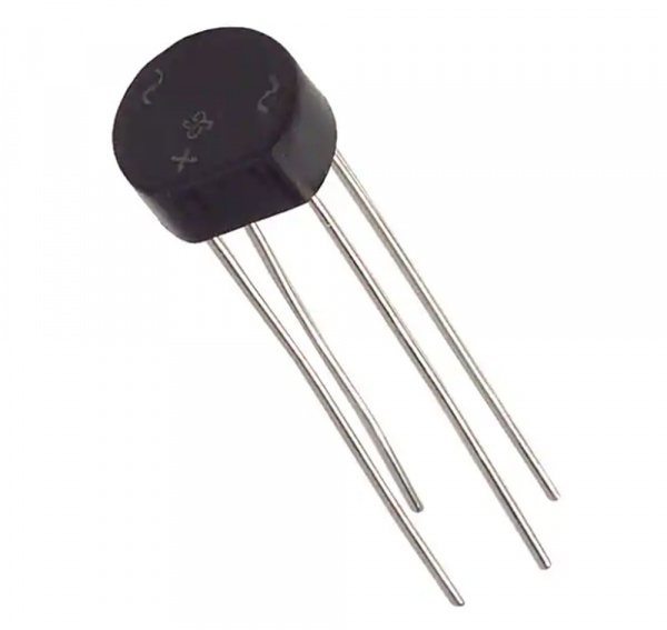 W005G-E4/51, однофазный диодный мост 50V 1.5A 4-Pin