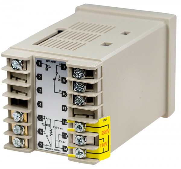 HY-5000FPMR07, аналоговый термоконтроллер вход Pt100 0-400С 230В 3А