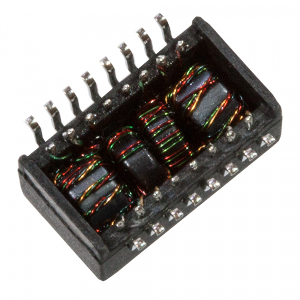 HX1188NLT, Трансформатор Ethernet 10/100Base-T 1CT:1CT