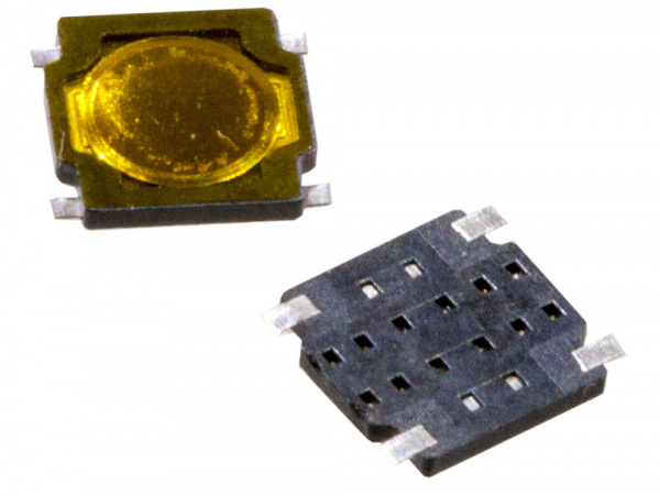 IT-1197A, тактовая кнопка SMD для мембранных клавиатур 4.5х4.5х0.55мм