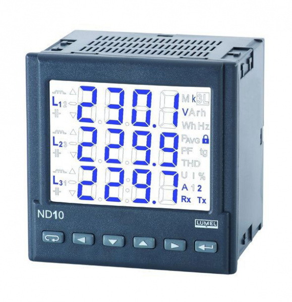 ND20LITE21100E0, Анализатор параметров 3 фазной сети