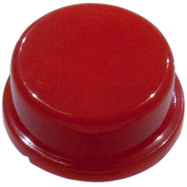 SWT-9R-R, Колпачок для кнопки красный d12мм KLS7-TSC12-RG