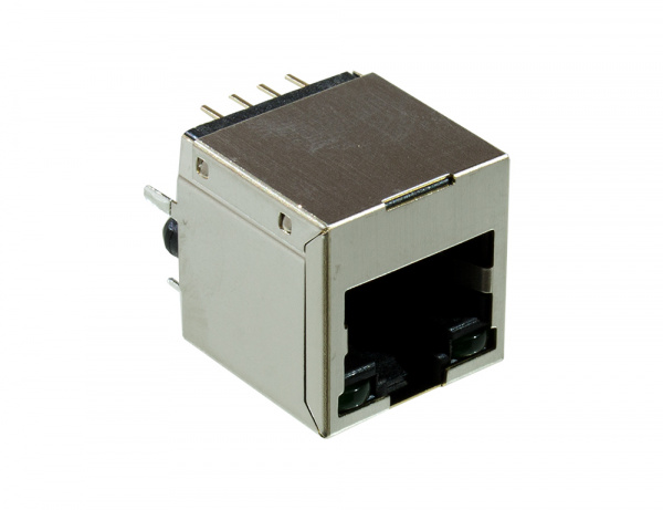 1-1734577-1, RJ45 розетка 8P8C экранированная MOD-JK Cat.3