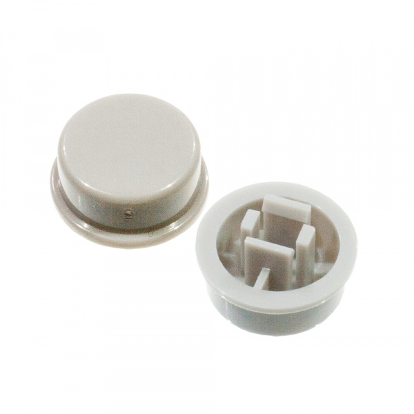 SWT-9R, Колпачок для кнопки серый KLS7-TSC12-RG (SWT-9R GREY)