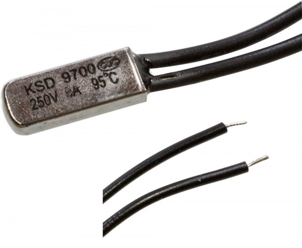 KSD-9700M-95, термостат металл 95С НЗ 250В 5А