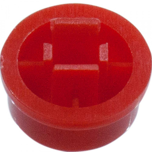 SWT-9R-R, Колпачок для кнопки красный d12мм KLS7-TSC12-RG