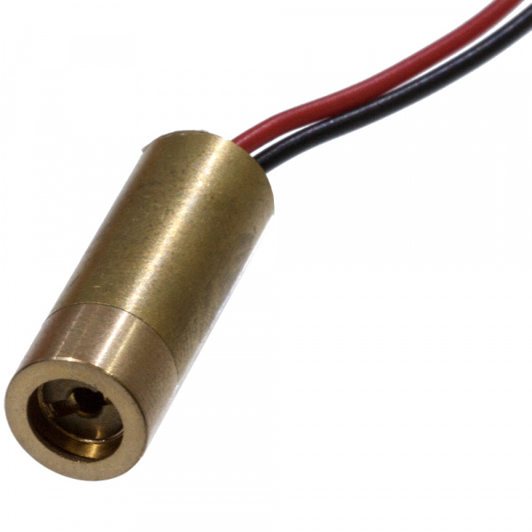 LM9R-dot-5V, лазерный модуль точка красная 9мм 5В 650нм 5мВт