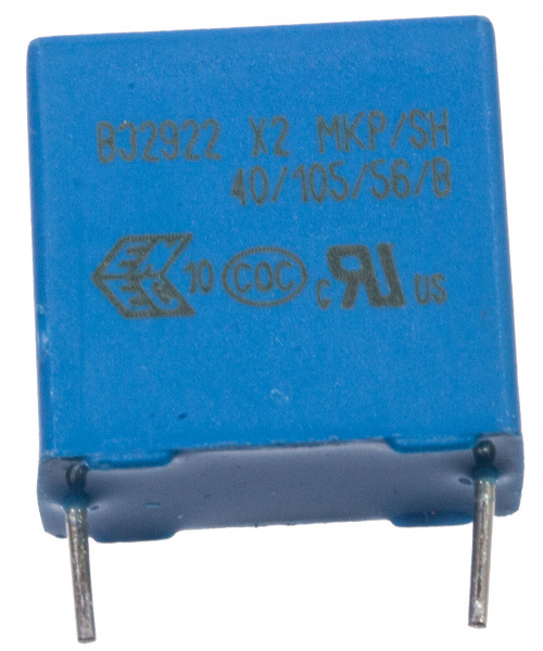 B32922C3474K, MKP X2 0.47 мкФ,10%, 305 В