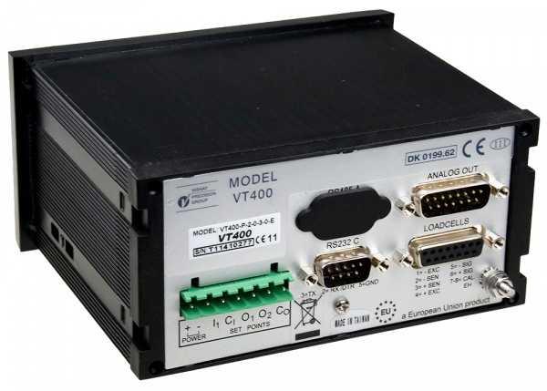 VT400-P-2030-E, LED, пластик, корп, внеш.пит. 24VDC, RS232, аналог вых.