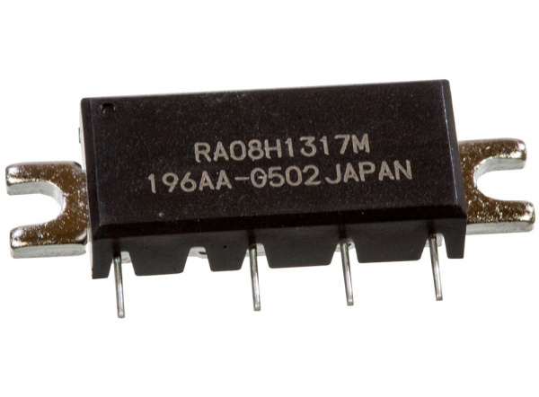 RA08H1317M-502, твердотельный ВЧ модуль 135-175MHz 8W 12.5V, замена RA08H1317M-101, RA08H1317M-501