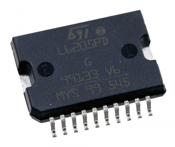 L6205PD013TR, драйвер моста 2,8А 8-52В PowerSO20