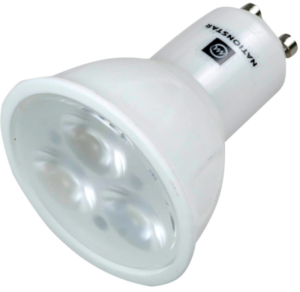 NS-GU10-H3-CW, Лампа светодиодная 3W 230V GU10 6000K 180lm 57x50 mm