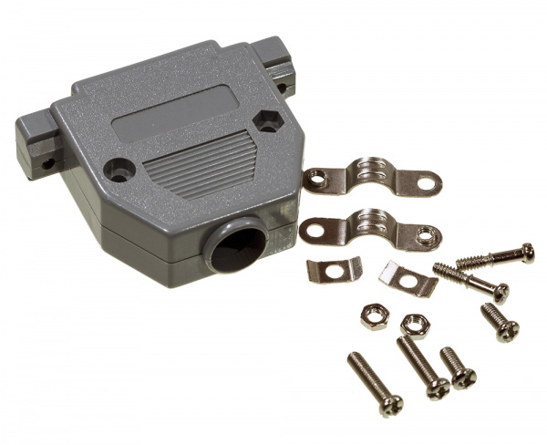 DP-25C, корпус для D-SUB 25pin (аналог DS1045-25AP1S1-A)