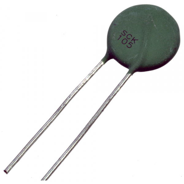SCK15105MS, SCK-105 NTC термистор 10Ом, 5А, 20% d15мм