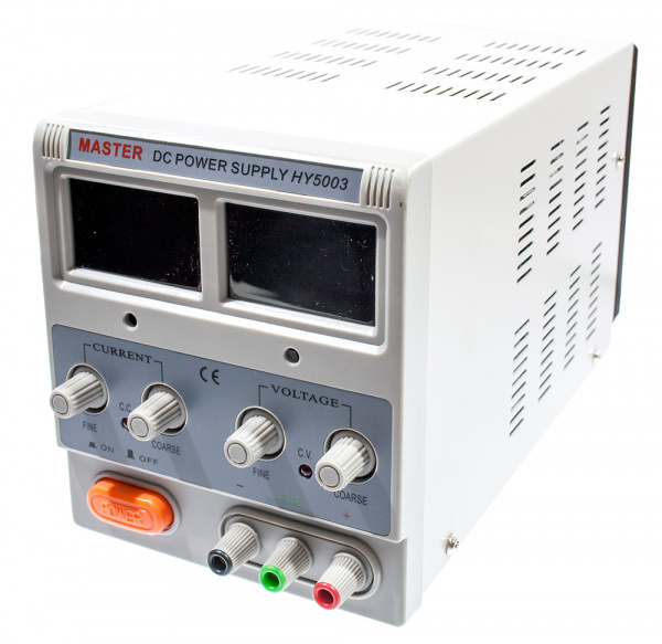 HY5003, лабораторный блок питания 0-50В/3A