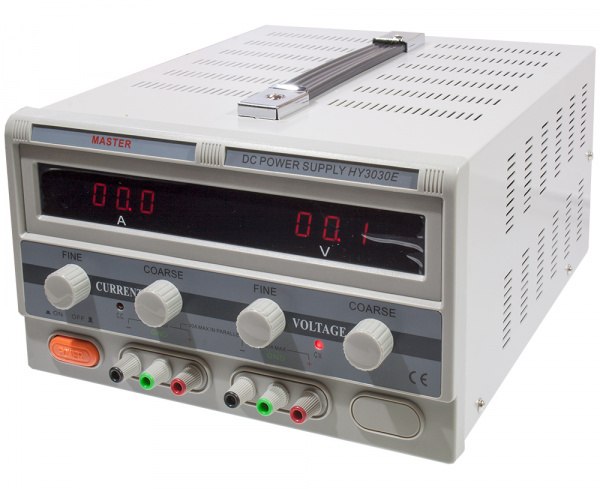 HY3030E, лабораторный блок питания импульсный 0-30В/30A