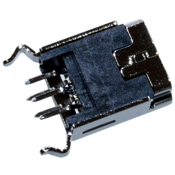 Мини USB 5P гнездо, вертикальный разъем на плату (C8320-05BFSSBOR)