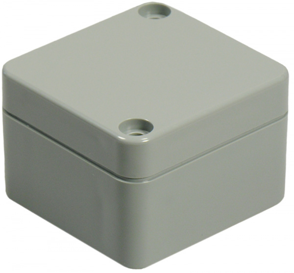 G362, корпус для РЭА 52x50x35мм пластиковый IP65 серый