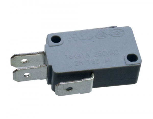 SC799-519(10), микропереключатель, 3 контакта, 250В/16А, (519), пластина 10 мм