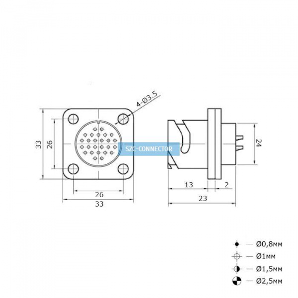 FQ24-26pin ZJ