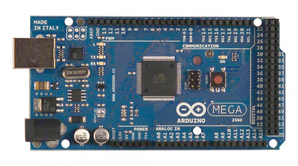 ARDUINO MEGA 2560, микроконтроллер 5В 54I/O