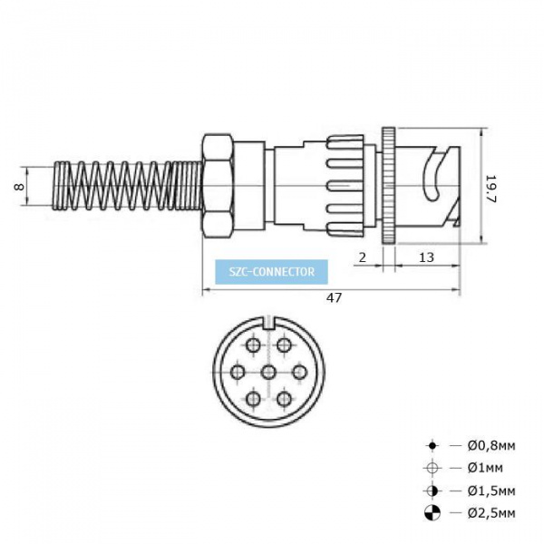 FQ14-7pin ZPJ-8