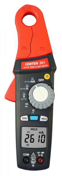 Клещи токоизмерительные center-261