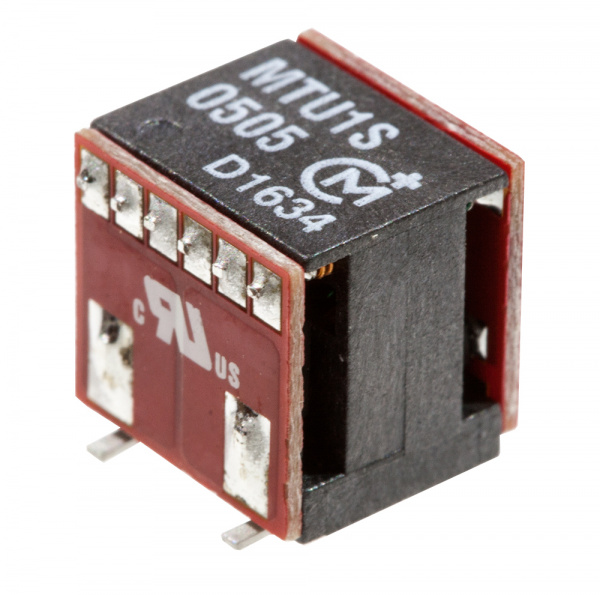 MTU1S0505MC, DC/DC SM 1Вт 5-5В Single 1кВ