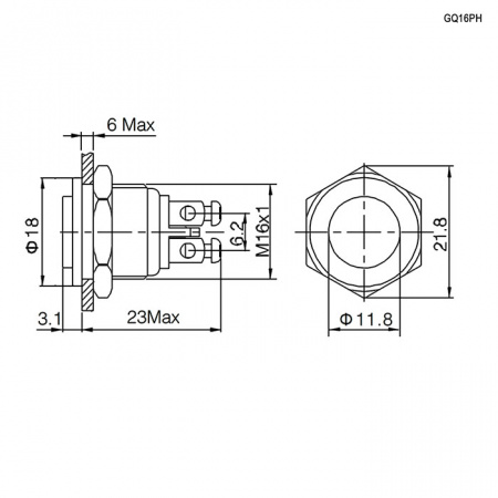 GQ16PH-10/N off-(on)