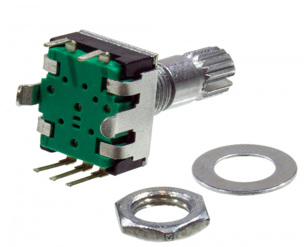 PEC11R-4120K-S0018, энкодер инкрементальный с выкл.