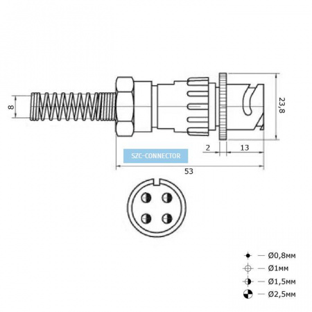 FQ18-4pin ZPK-8