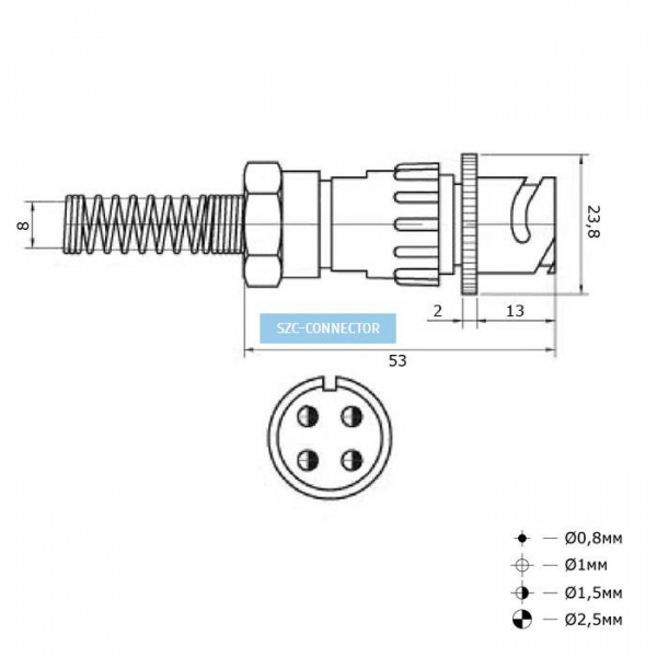 FQ18-4pin ZPK-8
