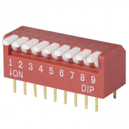 DP-09 (SWD3-9), DIP переключатель DP-09 (SWD3-9), DIP переключатель