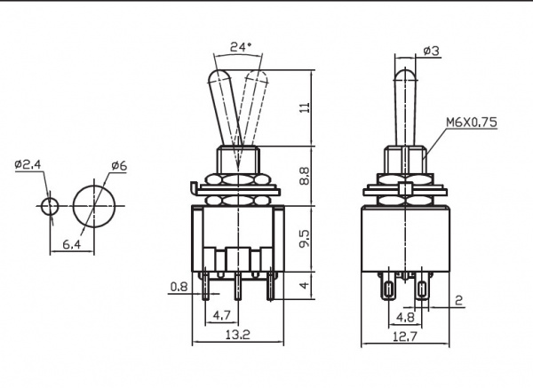 Микротумблер MTS-202 on-on