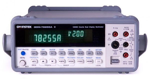 Вольтметр универсальный цифровой gdm-78255a