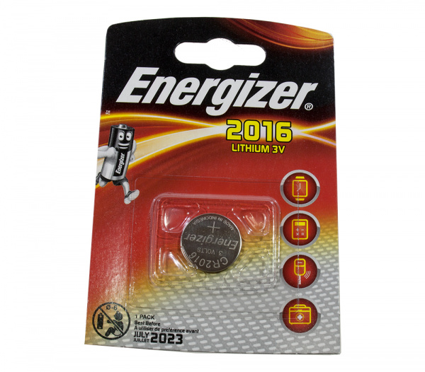 CR2016 ENRGIZER, батарейка Lithium CR2016 1шт 3V