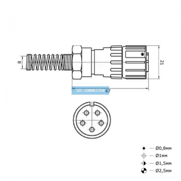 FQ14-5pin TK-8