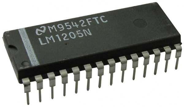 LM1205N, видеоусилитель PDIP28