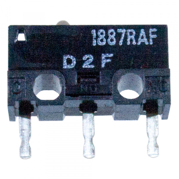 D2F, микропереключатель угловой 3А/125В АС
