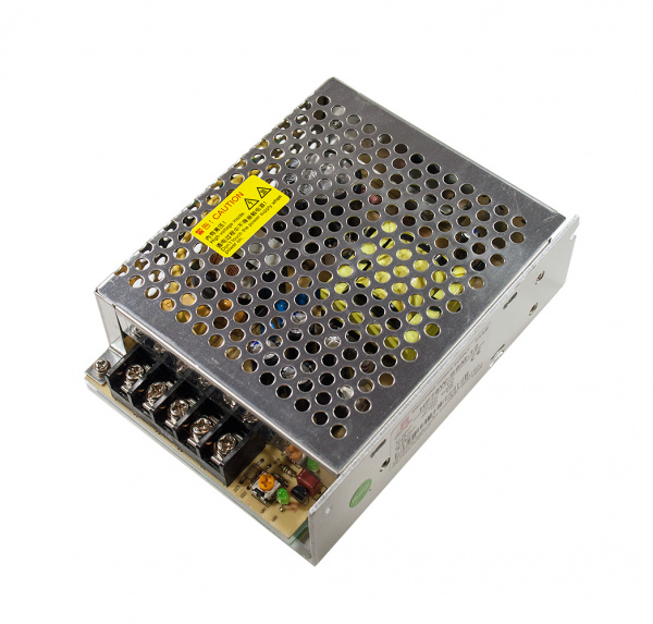 HF75W-SSM-12, источник питания AC-DC 12B, 75Вт 129х98х40 (аналог RS-75-12)
